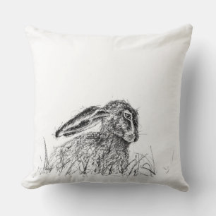 Autumn Hare Cushion