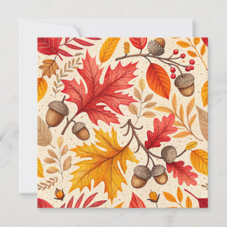 Autumn Harmony: A Colourful Fall Pattern