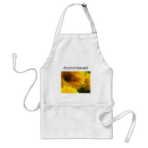 Autumn Harvest! apron Yellow Sunflowers gifts