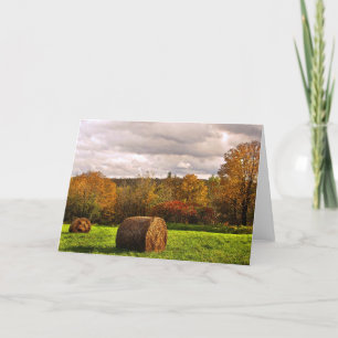 Autumn Harvest Card