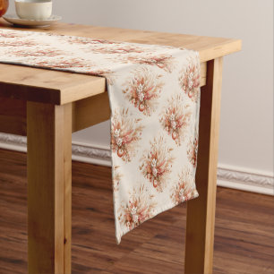 Autumn Harvest Foliage Long Table Runner
