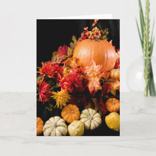 Autumn Harvest Holiday Card