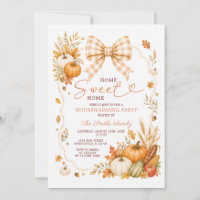 Autumn Harvest Home Sweet Home Housewarming Party