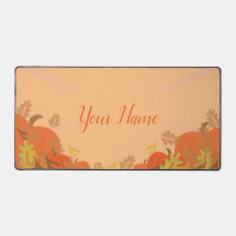 Autumn Harvest Seasonal Golden Pumpkin