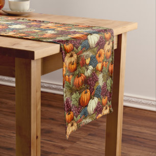 Autumn Harvest Short Table Runner