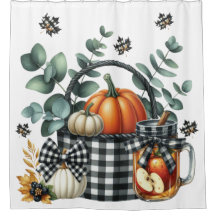 Autumn Harvest Shower Curtain