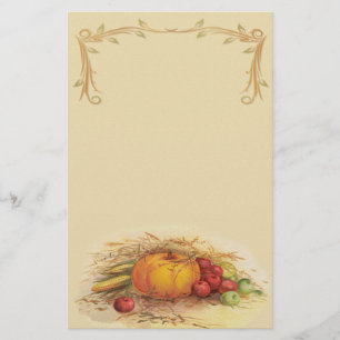 Autumn Harvest Stationery