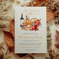 Autumn Harvest Thanksgiving Dinner Party