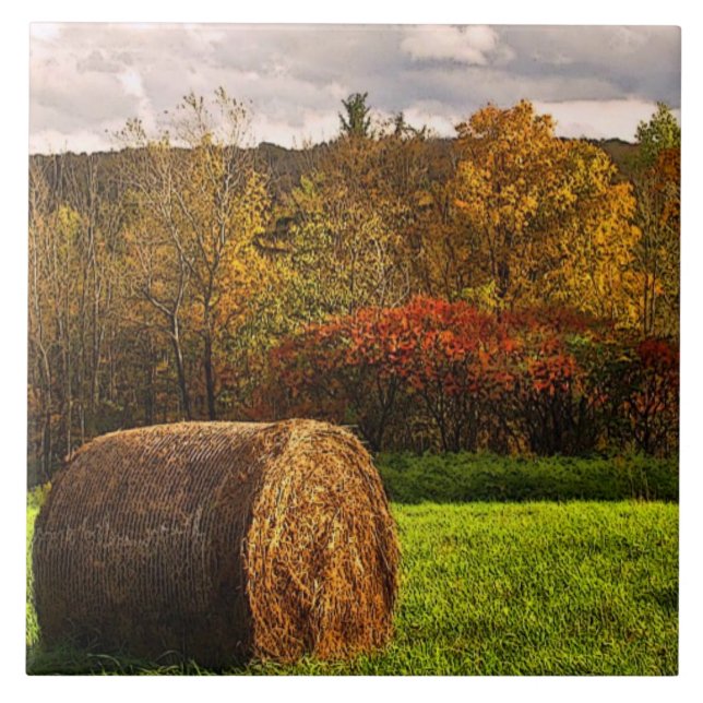 Autumn Harvest Tile (Front)