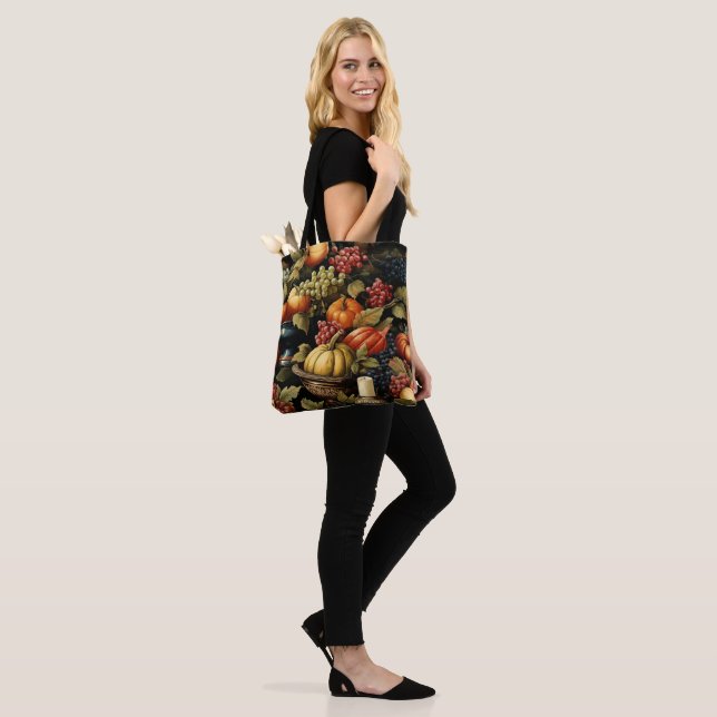 Autumn Harvest Tote Bag (On Model)