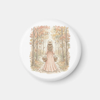 Autumn Harvest Walk Magnet