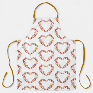 Autumn Heart Apron