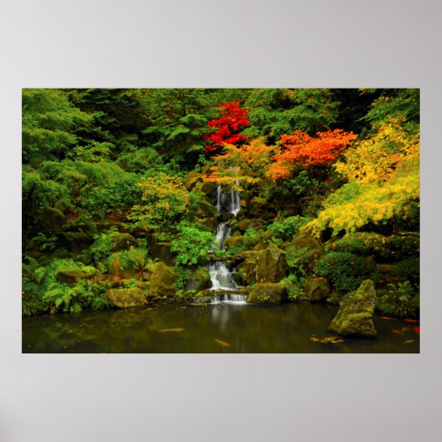 Autumn, Heavenly Falls Poster (Front)