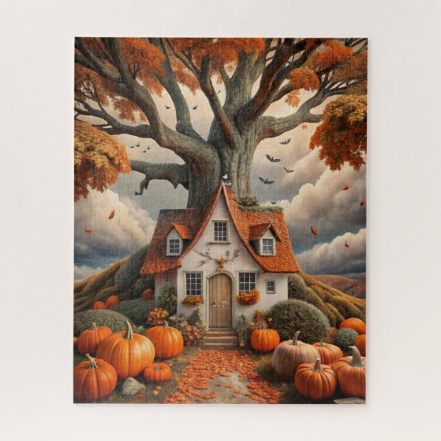 Autumn Home Puzzle (Vertical)