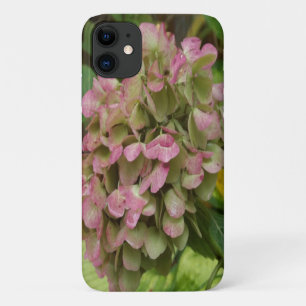 Autumn Hydrangea Bloom with Golden Hosta Leaves Case-Mate iPhone Case