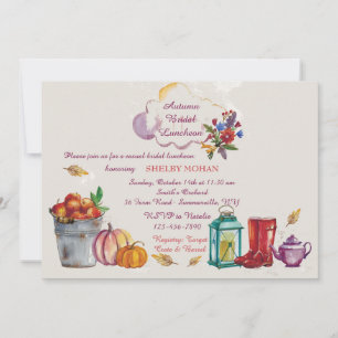 Autumn Images Invitation