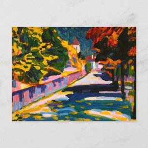 Autumn in Bavaria, 1908 by Wassily Kandinsky Postcard