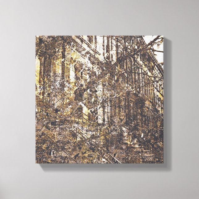Autumn in Brooklyn Canvas Print (Front)