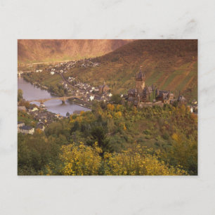 Autumn in Cochem, Rheinland Pfalz, Germany Postcard