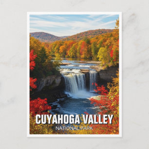 Autumn in Cuyahoga Valley National Park Ohio Postcard