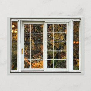 Autumn In Doors Postcard