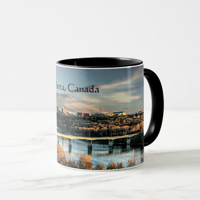 Autumn in Edmonton, Alberta, Canada Mug (Front Right)