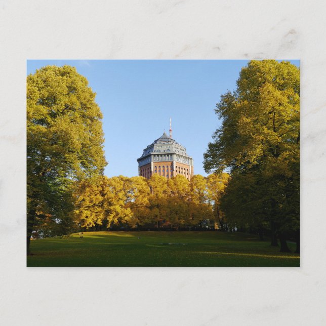 Autumn in Hamburg, Germany Postcard (Front)