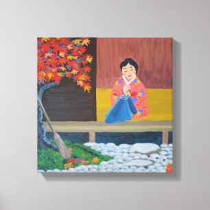 Autumn in Japan Canvas Print