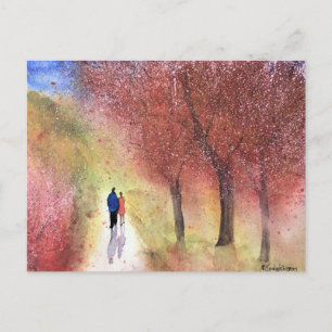 AUTUMN IN MONTREAL,  POSTCARD