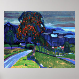 Autumn in Murnau, poster