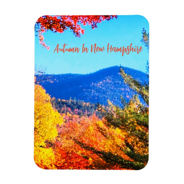 Autumn in New Hampshire   Magnet (Vertical)