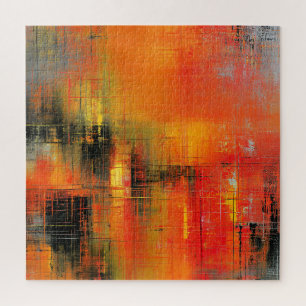 Autumn in the Abstract Jigsaw Puzzle