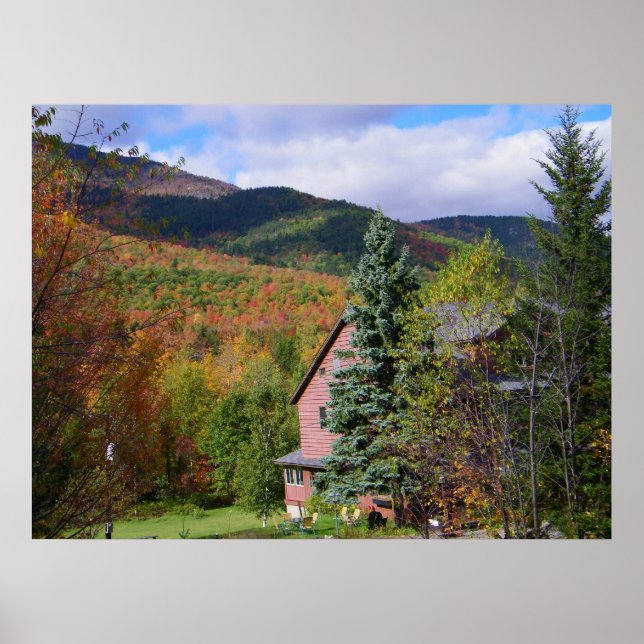 Autumn in the Adirondacks Poster (Front)