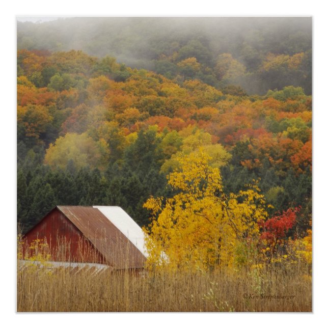 "AUTUMN IN THE COUNTRY" POSTER (Front)