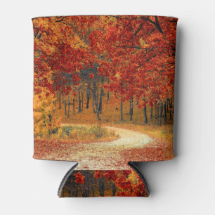 autumn in the forest can cooler