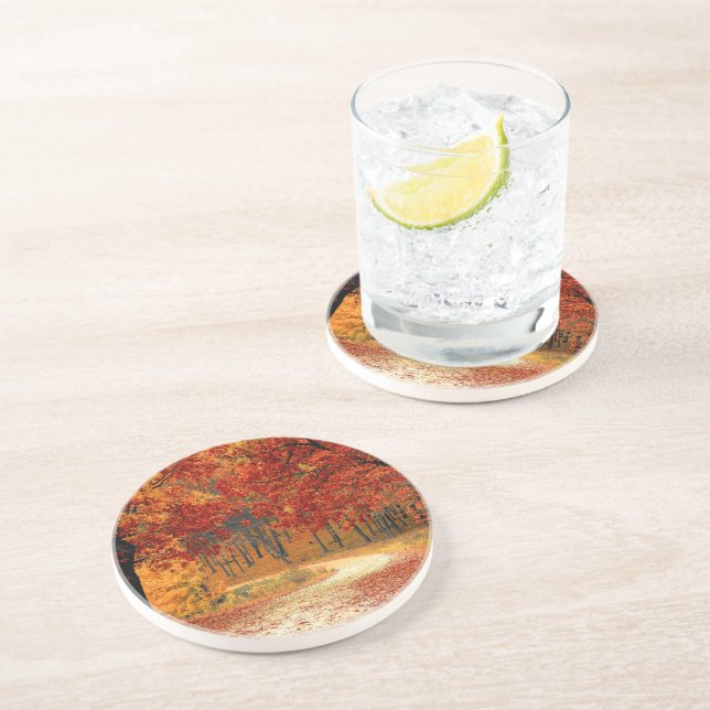 autumn in the forest coaster (Side)