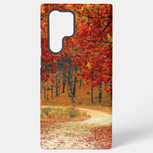 autumn in the forest samsung galaxy case