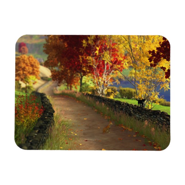 Autumn in the Glen Flexible Magnet (Horizontal)