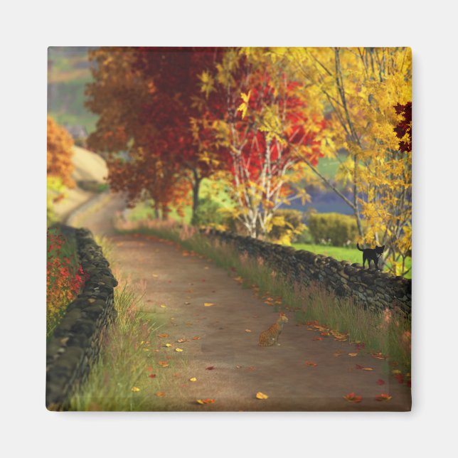 Autumn in the Glen Magnet (Front)