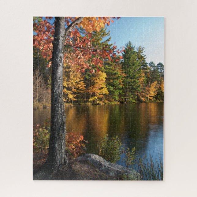 Autumn in the North Woods - 1 Jigsaw Puzzle (Vertical)