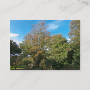 Autumn in the Park Business Card