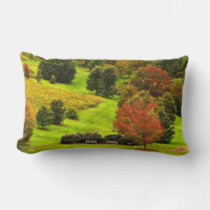 Autumn in the Park Lumbar Cushion
