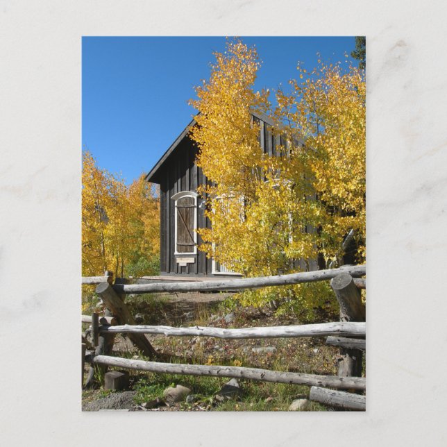 Autumn in the Rockies Postcard (Front)