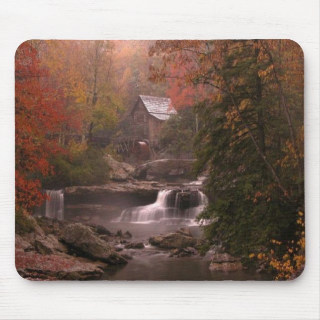 Autumn in the Woods Mousepad (Front)