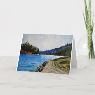 "Autumn in Trinity Lake No.3" by AlarsenArtist Card