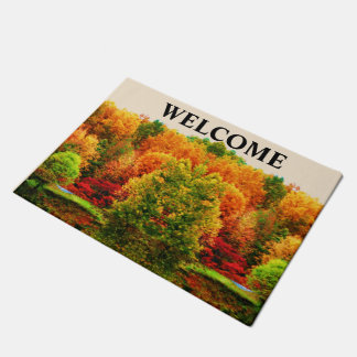 AUTUMN IN UPSTATE NEW YORK  DOORMAT