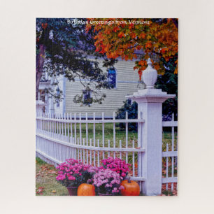 Autumn in Vermont Jigsaw Puzzle