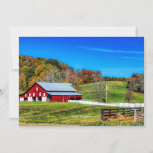 Autumn in West Virginia Card