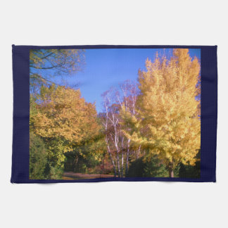 AUTUMN IN YELLOW towel