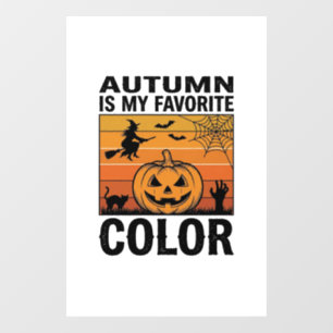 Autumn Is My Favourite Colour Halloween Pumpkin De